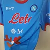 2022 Napoli Christmas Special Edition Blue Soccer Jersey 1:1 Thai Quality love fball