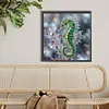 Diamond Painting -DIY Round Drill Emerald Seahorse(40x40cm)