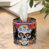 DIY Diamond Painting Handmade Tissue Holder Rhinestones Decorative Tissue Box