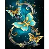 Butterfly - 11CT Stamped Cross Stitch - 40*50cm