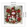 Christmas Snowman - 14CT Counted Cross Stitch - 45*45cm - Xmas