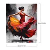 (US Local)Flamenco-Paint By Numbers Kit(40x50cm)