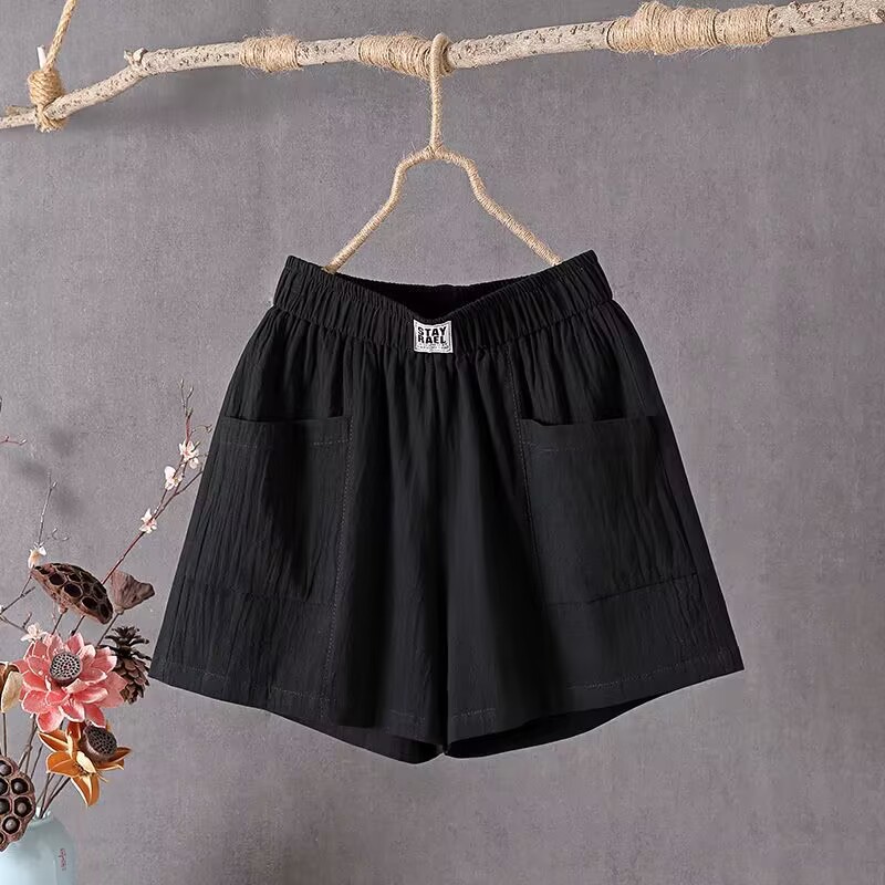 Women's Vintage Cotton And Linen Leisure Literary Loose Pants