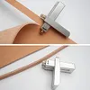 Leather Strap Cutter Aluminum Alloy Leather Belt Cutter Adjustable Leather Tools