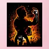 11CT Stamped Iron Man - Cross Stitch Kits~Silhouette cross stitch