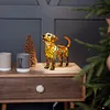 Dog Lamp Dog Series Art Night Light Stained Resin Dog Desk Lamp Home Decor