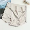 New silky sexy high waist seamless silk briefs