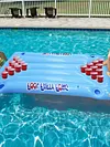 Inflatable Pong Floaty Summer Pool Party Decorations Floating Pong Table Float
