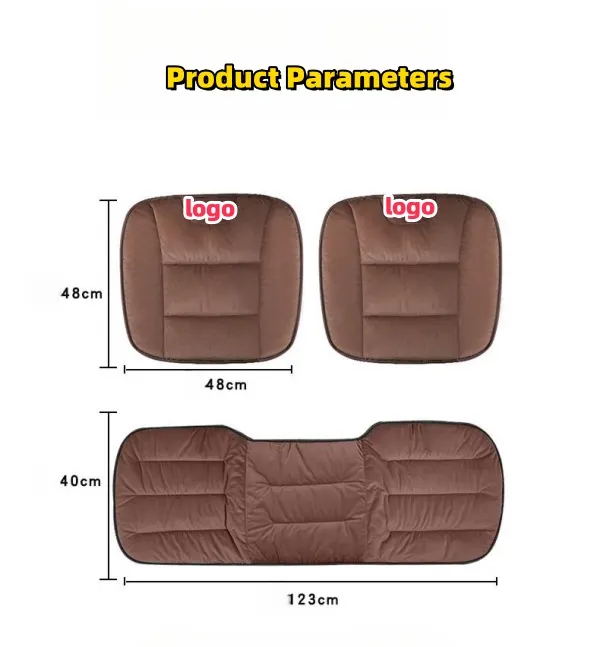 Autumn And Winter Short Plush Cold-proof, Warm, Non-slip And Durable Car Seat Cushion
