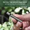 Outdoor Titanium Emergency Whistle EDC Whistle Necklace Pet Training Whistles