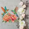 (US Local)Acrylic Special Shape Flowers Birds Diamond Painting Art Hanging Pendants
