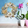 Diamond Painting Christmas Wreath Pendant