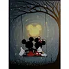Mickey Minnie - 11CT Stamped Cross Stitch - 40*55cm - Disney