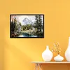11CT Counted/Stamped Mountain water-Cross Stitch 40*50cm