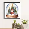 5D DIY Full Round Drill Diamond Painting Santa Claus Crystal Ball Home Decor
