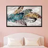 Diamond Painting Pattern Feathers 5D Full Round Rhinestone Resin Picture