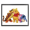 Pooh Bear Friends - 11CT Stamped Cross Stitch - 50*40cm - Disney