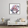 (US Local)Rose Gnome-11CT Stamped Cross Stitch Kit(40x40cm)