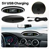 Tire Pressure Monitoring System with 4 Sensors Wireless TPMS for Car SUV Sedan