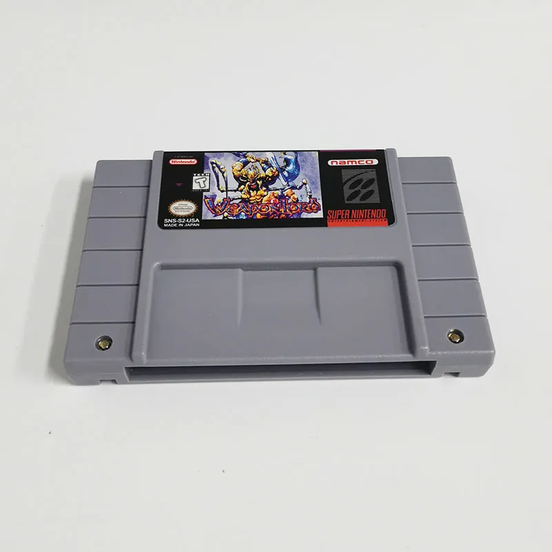 Weapon Lord SNES For Super Nintendo Entertainment System - 16 Bit US Version Game Cartridge