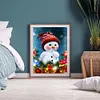 Snowman - Full Round Diamond Painting