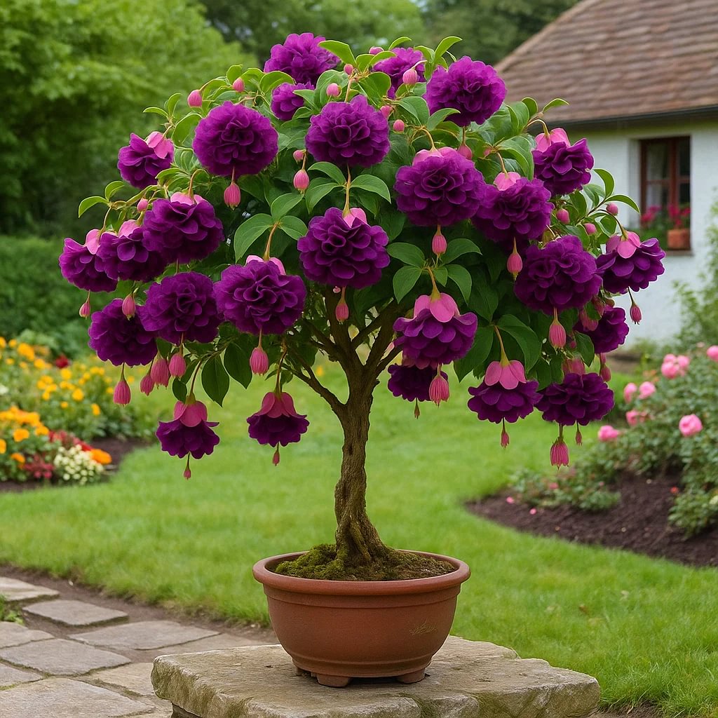 Ruby-🔔Double Fuchsia Bulbs