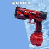 Electric water gun, automatic water gun for adults and children, 500CC large capacity water gun with clip, outdoor water gun toy