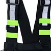 Reflective Vest Backpack Multi-Pocket Vest Bag Large Capacity Stylish Chest Bag