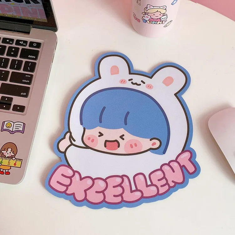 Interesting Girl Mouse Pad