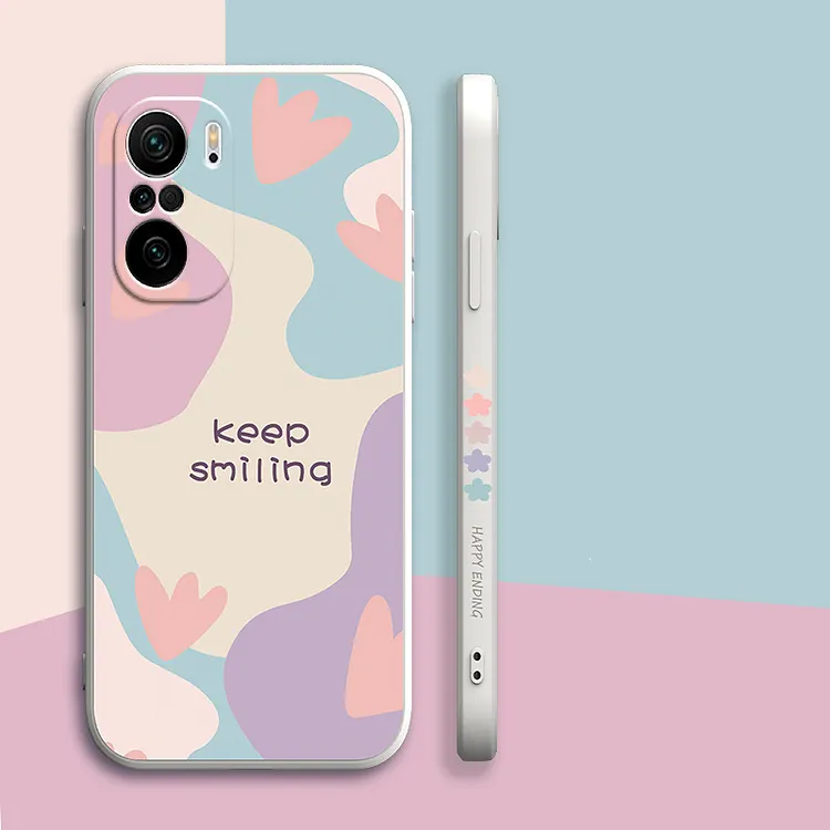 Flower Pattern Silicone Case for Xiaomi Redmi