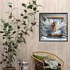 3D Picture Frame Wolf-Full Square Diamond Painting 40*40CM