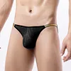 Men's Sexy Low Waist Underpants Breathable Thong Bikini Lingerie Briefs
