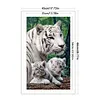 Tigers - 9CT Full Beaded Cross Stitch Kit(35x58cm)