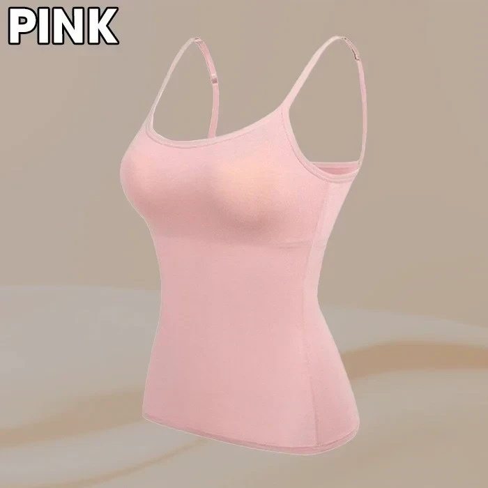 🔥Hot sale🔥 Women Tank Top with Built in Bra Camisole