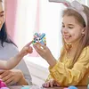 (US Local)PET Double Sided Special Shaped Easter Alphabet DIY Diamond Painting Keychain