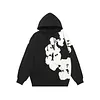 Unisex Denim Tears Loose Cotton Printed Long-Sleeve Hoodie Pants Sets