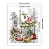 (Counted/Stamped) 14CT French Breakfast - Cross Stitch 37*48cm/14.57*18.9in(Brand)