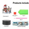 (US Local)Acrylic Double Sided Xmas Snowman 5D Diamond Painting Night Light for Tabletop