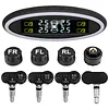 Tire Pressure Monitoring System with 4 Sensors Wireless TPMS for Car SUV Sedan