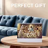 2026 Calendar Diamond Painting Kit DIY Diamond Art Desk Calendar for Home Office