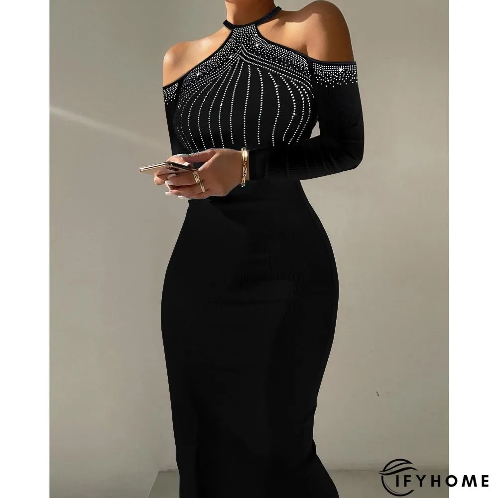 High Neck Sleeveless Slim Fit Mini Dress | IFYHOME