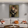 Smell Flower Beauty 2-14CT Stamped Cross Stitch 44*61cm/17.32*24.02in(Big Size)