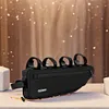 1.5L Bicycle Storage Pouch Bike Frame Bag Cycling Storage Bag for Outdoor Riding