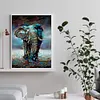 Blue Elephant-Paint by Numbers Acrylic Painting 40*50cm