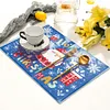 Christmas Diamond Painting Placemats DIY Diamond Dot Kits for Home Decor