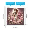 Diamond Painting-DIY Crystal Rhinestone The Birth of Jesus(40*40 CM)