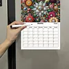 Special Shaped Gem Flower 5D DIY Diamond Painting Art Magnetic Fridge Calendar
