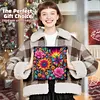 (Pre-Framed)Butterfly Flower-Special Shape Diamond Painting Kit(29x29cm)