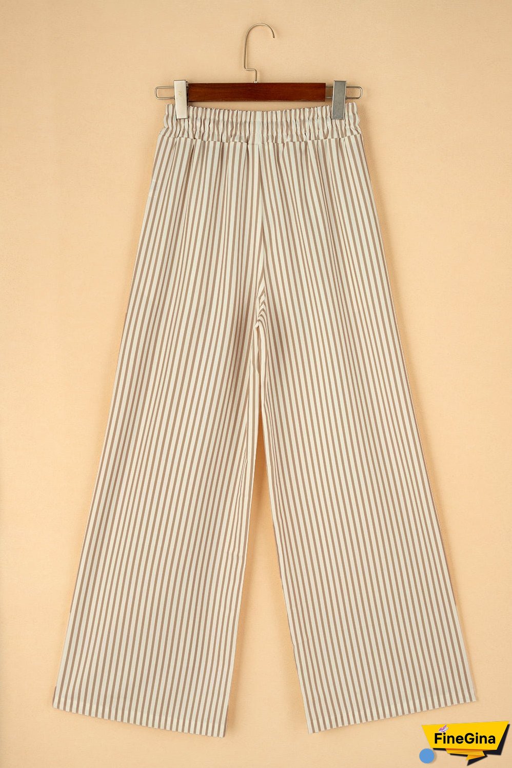 Lightweight Linen Blend Wide Leg Pants