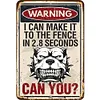 (Multi Style)Warning Sign - Vintage Metal Signs - 20*30cm - Warning